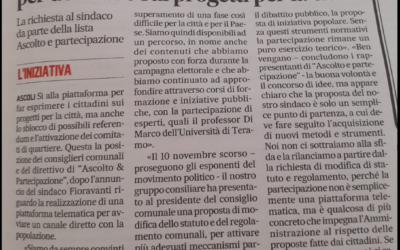 A&P: Referendum e Comitati di Quartiere per decidere sui progetti della città